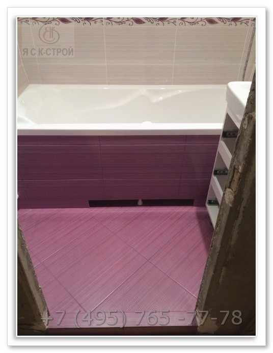 Ремонт ванной комнаты ремонт ванной в Москве 